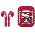 NFL San Francisco 49ers Large Logo Apple AirPods Skin