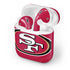 NFL San Francisco 49ers Large Logo Apple AirPods Skin