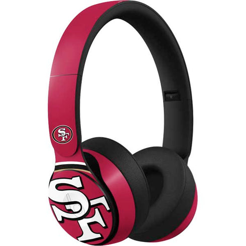 NFL San Francisco 49ers Large Logo Beats Solo Pro Skin