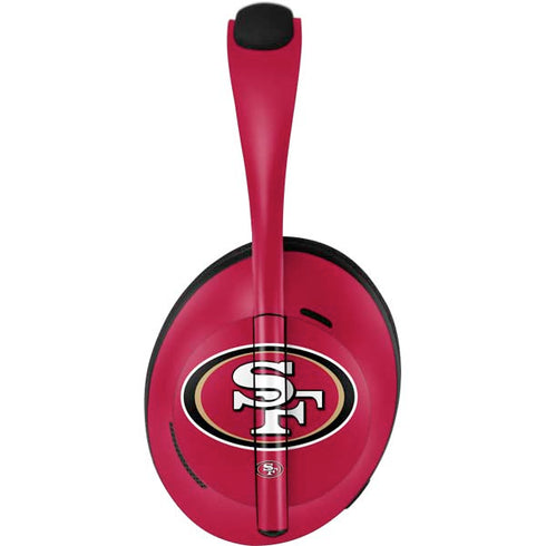 NFL San Francisco 49ers Large Logo Bose Noise Cancelling Headphones 700 Skin