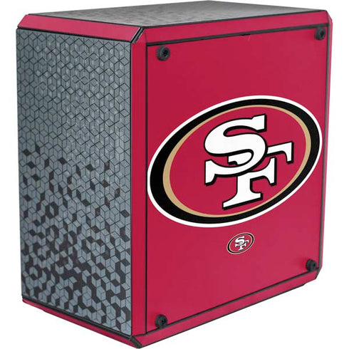 NFL San Francisco 49ers Large Logo Cooler Master MasterBox Q300L Mini Tower Skin