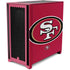 NFL San Francisco 49ers Large Logo Corsair 4000D Tempered Glass Mid-Tower ATX Case Skin