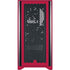 NFL San Francisco 49ers Large Logo Corsair 4000D Tempered Glass Mid-Tower ATX Case Skin