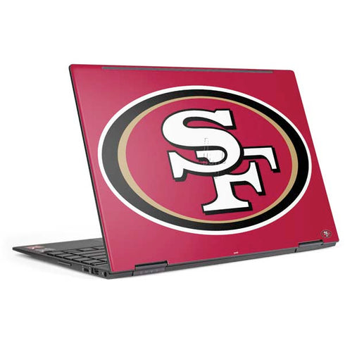NFL San Francisco 49ers Large Logo HP Envy Skin