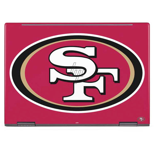 NFL San Francisco 49ers Large Logo HP Envy Skin