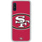 NFL San Francisco 49ers Large Logo Galaxy A10e Clear Case