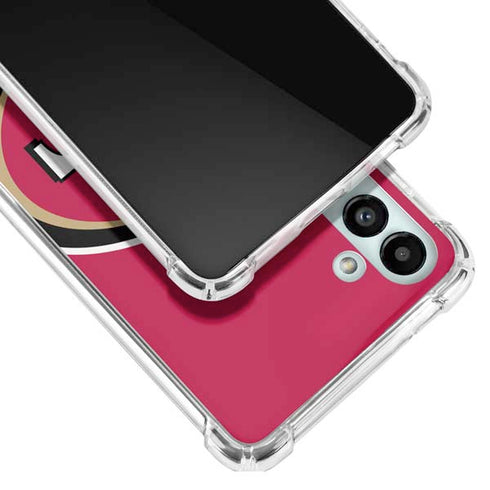 NFL San Francisco 49ers Large Logo Galaxy A13 5G Clear Case
