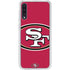 NFL San Francisco 49ers Large Logo Galaxy A50 Clear Case