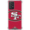 NFL San Francisco 49ers Large Logo Galaxy A52 5G Clear Case