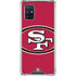 NFL San Francisco 49ers Large Logo Galaxy A71 5G Clear Case