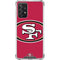 NFL San Francisco 49ers Large Logo Galaxy A72 5G Clear Case