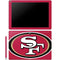 NFL San Francisco 49ers Large Logo Galaxy Book 12in Skin