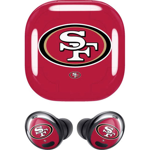 NFL San Francisco 49ers Large Logo Galaxy Buds Pro Skin
