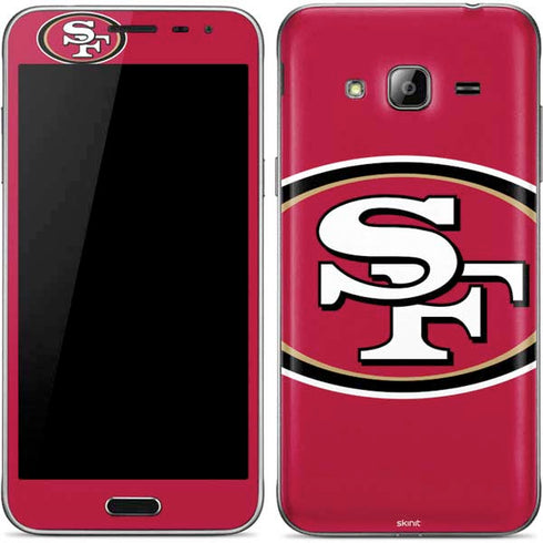 NFL San Francisco 49ers Large Logo Galaxy J3 Skin