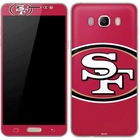 NFL San Francisco 49ers Large Logo Galaxy J7 Skin
