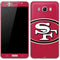 NFL San Francisco 49ers Large Logo Galaxy J7 Skin