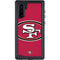 NFL San Francisco 49ers Large Logo Galaxy Note 10 Waterproof Case
