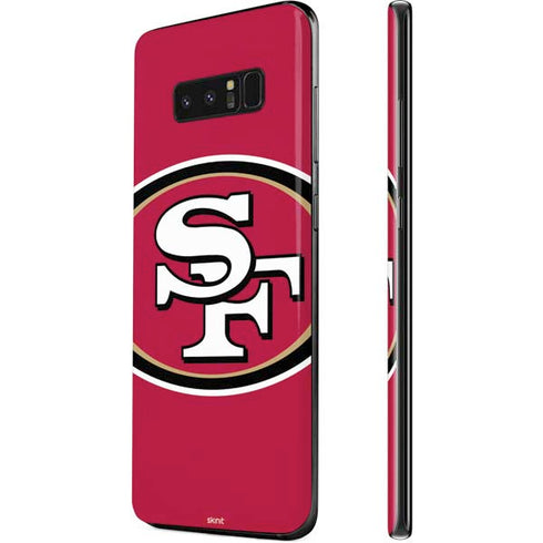 NFL San Francisco 49ers Large Logo Galaxy Note 8 Skin
