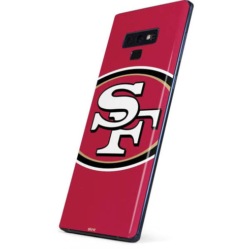 NFL San Francisco 49ers Large Logo Galaxy Note 9 Skin