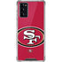 NFL San Francisco 49ers Large Logo Galaxy Note20 5G Clear Case