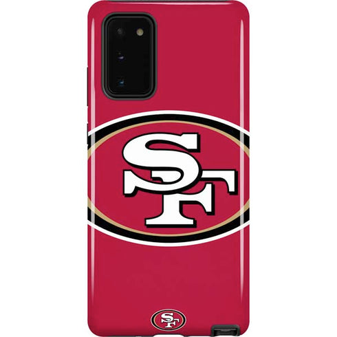 NFL San Francisco 49ers Large Logo Galaxy Note20 5G Pro Case