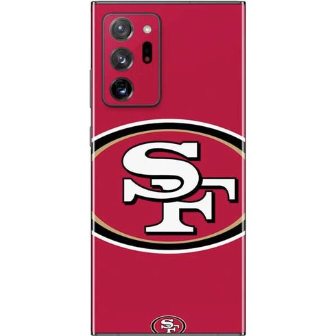 NFL San Francisco 49ers Large Logo Galaxy Note20 Ultra 5G Skin