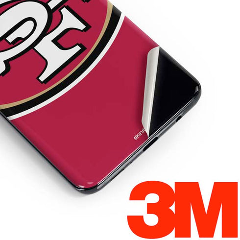 NFL San Francisco 49ers Large Logo Galaxy S10 Plus Skin