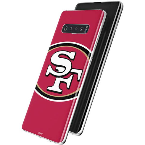 NFL San Francisco 49ers Large Logo Galaxy S10 Skin