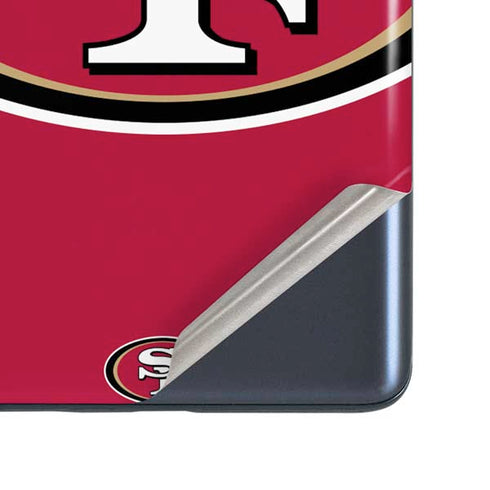 NFL San Francisco 49ers Large Logo Galaxy S20 Fan Edition Skin