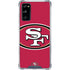 NFL San Francisco 49ers Large Logo Galaxy S20 FE Clear Case
