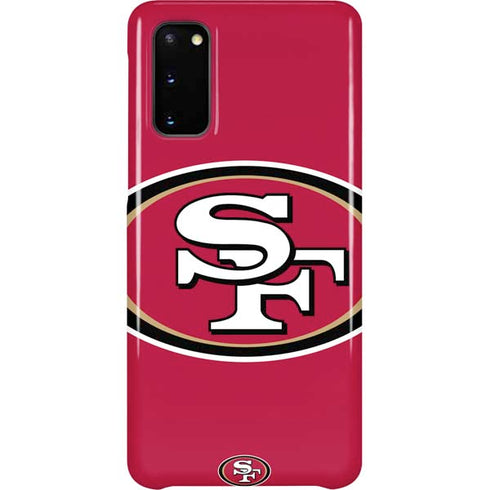 NFL San Francisco 49ers Large Logo Galaxy S20 Lite Case