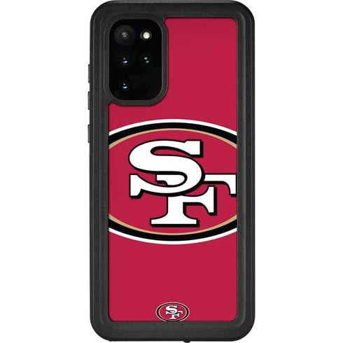 NFL San Francisco 49ers Large Logo Galaxy S20 Plus Waterproof Case