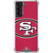 NFL San Francisco 49ers Large Logo Galaxy S21 5G Clear Case