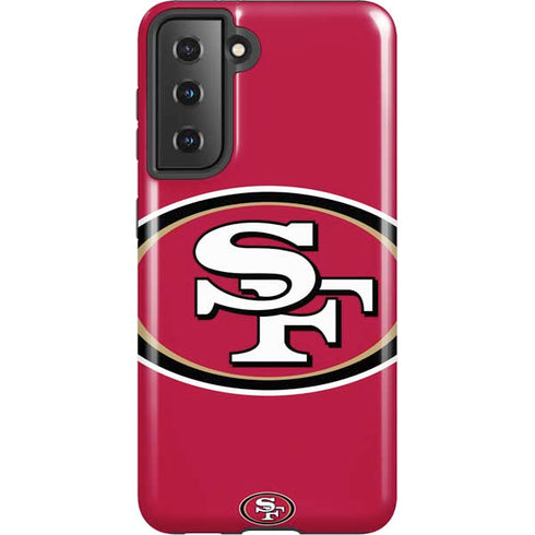 NFL San Francisco 49ers Large Logo Galaxy S21 5G Pro Case