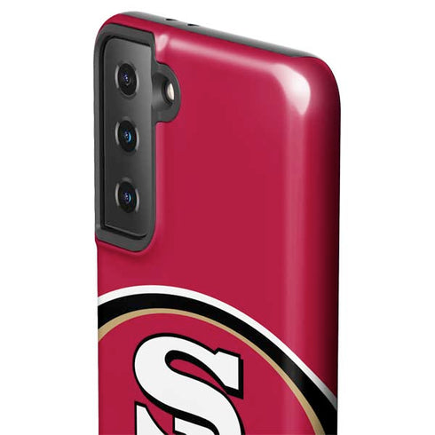 NFL San Francisco 49ers Large Logo Galaxy S21 FE Pro Case