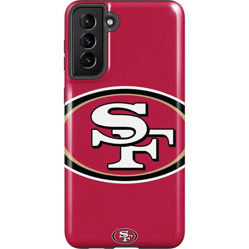 NFL San Francisco 49ers Large Logo Galaxy S21 Plus 5G Pro Case