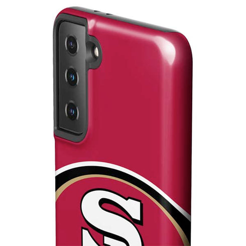 NFL San Francisco 49ers Large Logo Galaxy S21 Plus 5G Pro Case