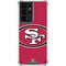 NFL San Francisco 49ers Large Logo Galaxy S21 Ultra 5G Clear Case