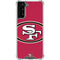 NFL San Francisco 49ers Large Logo Galaxy S22 Plus Clear Case