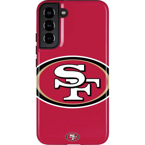 NFL San Francisco 49ers Large Logo Galaxy S22 Plus Pro Case