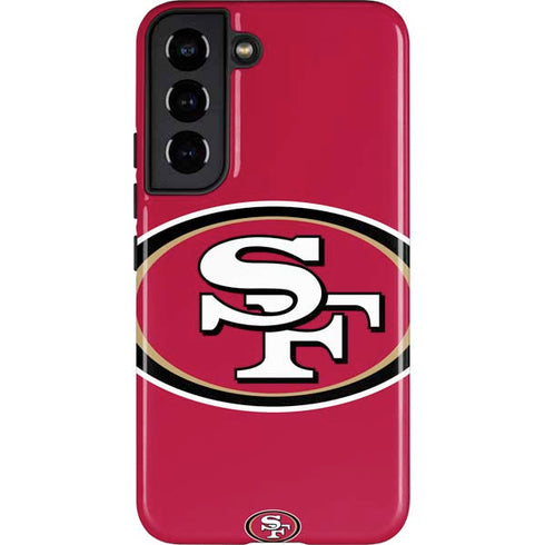 NFL San Francisco 49ers Large Logo Galaxy S22 Pro Case