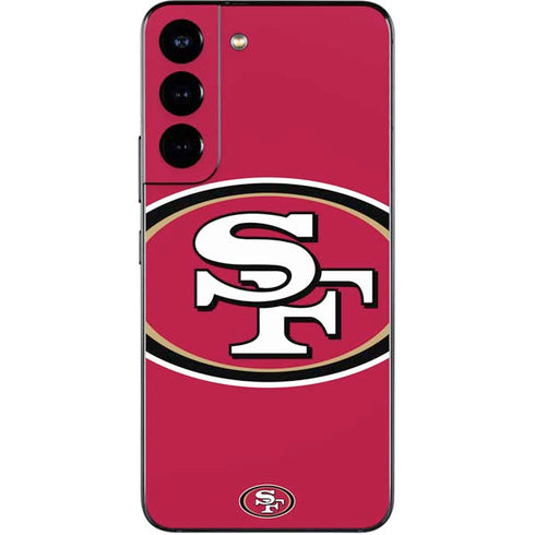 NFL San Francisco 49ers Large Logo Galaxy S22 Skin