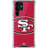 NFL San Francisco 49ers Large Logo Galaxy S22 Ultra Clear Case