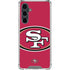 NFL San Francisco 49ers Large Logo Galaxy S23 FE Clear Case
