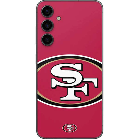 NFL San Francisco 49ers Large Logo Galaxy S23 FE Skin