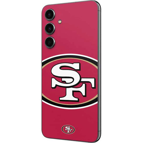 NFL San Francisco 49ers Large Logo Galaxy S23 FE Skin