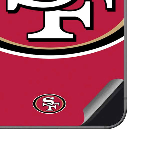 NFL San Francisco 49ers Large Logo Galaxy S23 FE Skin