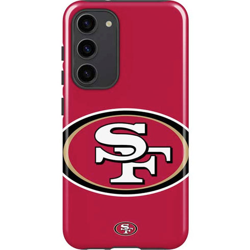 NFL San Francisco 49ers Large Logo Galaxy S23 Plus Pro Case