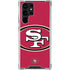 NFL San Francisco 49ers Large Logo Galaxy S24 Ultra Clear Case
