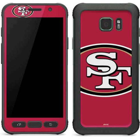 NFL San Francisco 49ers Large Logo Galaxy S7 Active Skin